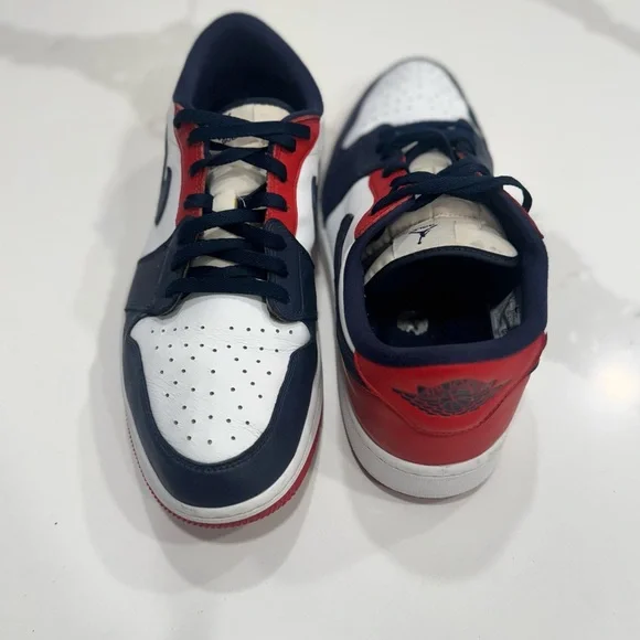 Air Jordan 1 Low Golf 'USA' Red White and Blue - Picture 10 of 10